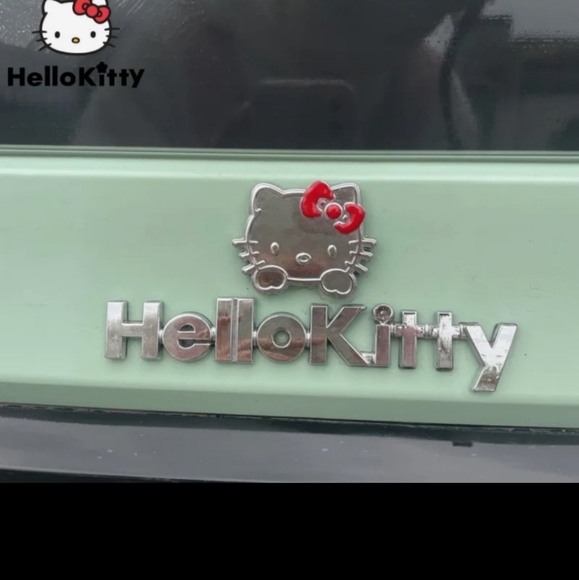 COPY - New Hello Kitty car or laptop emblem with adhesive back.  SHIPPING AVAIL… - Picture 12 of 14